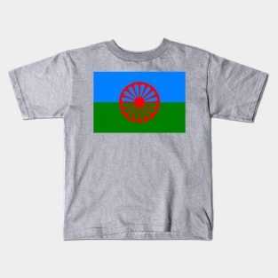 Romani Flag Kids T-Shirt